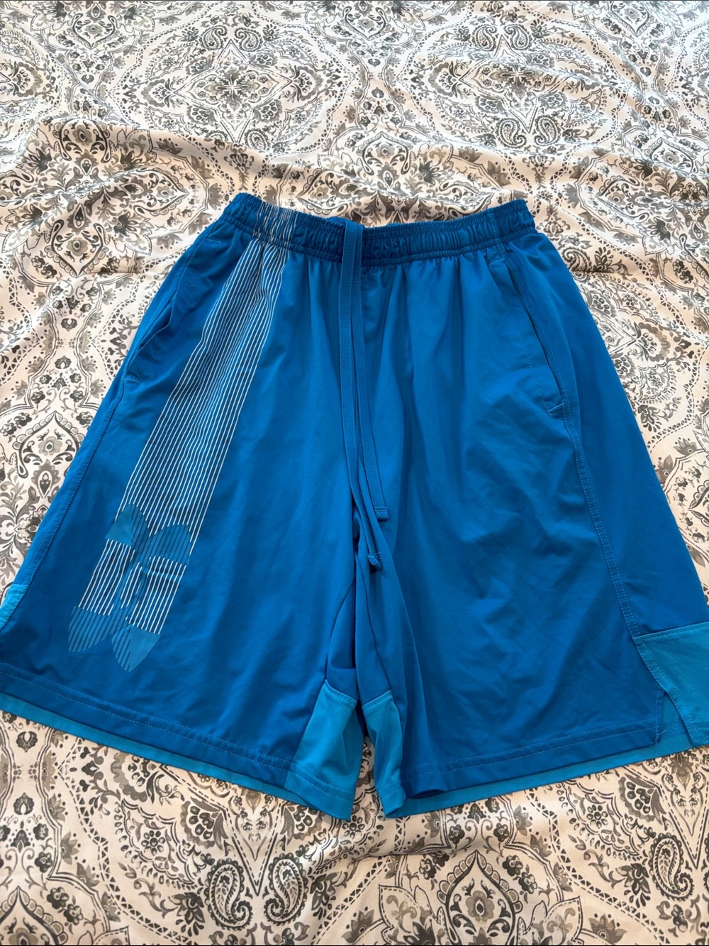 Under Armour Bright Blue Men’s Athletic Shorts